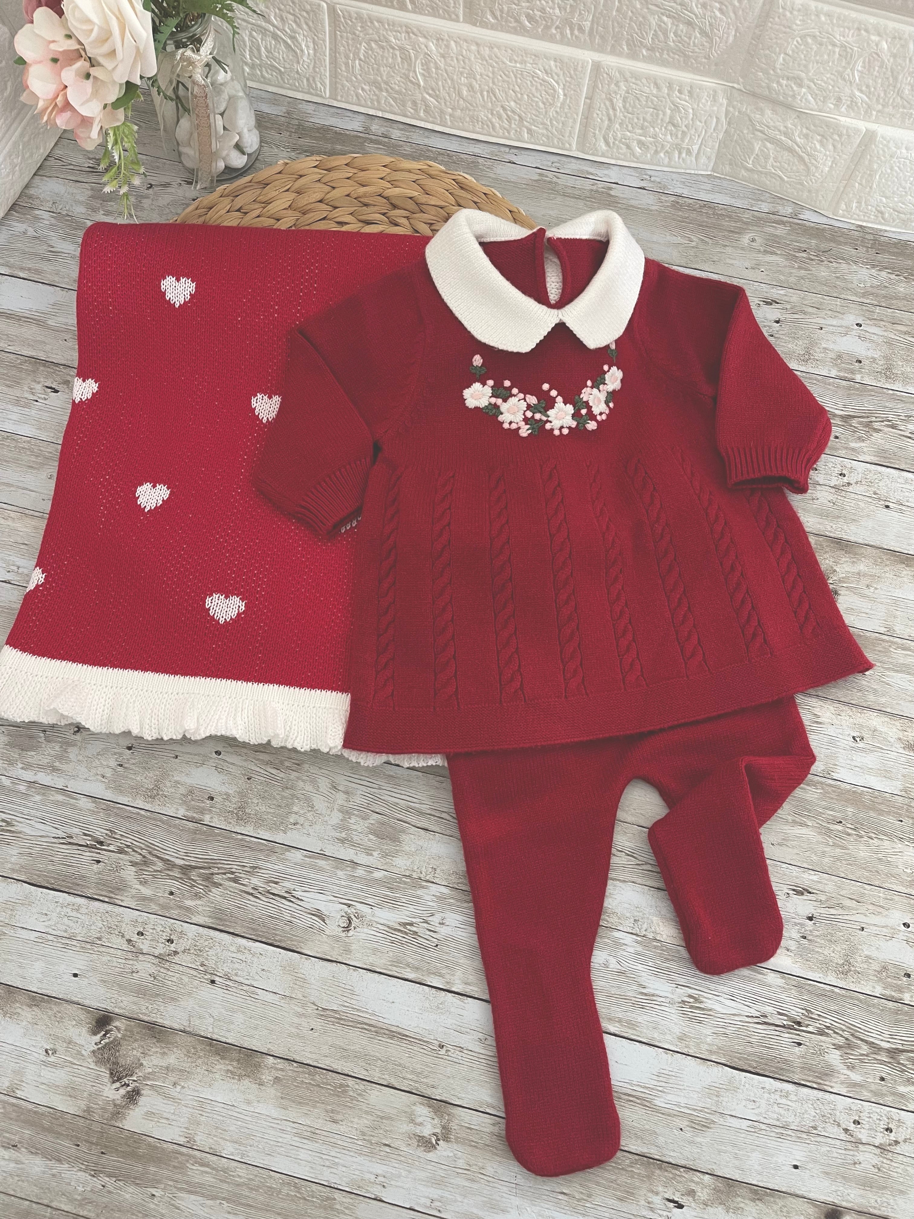 saida knit dress Red DISABLE-dress