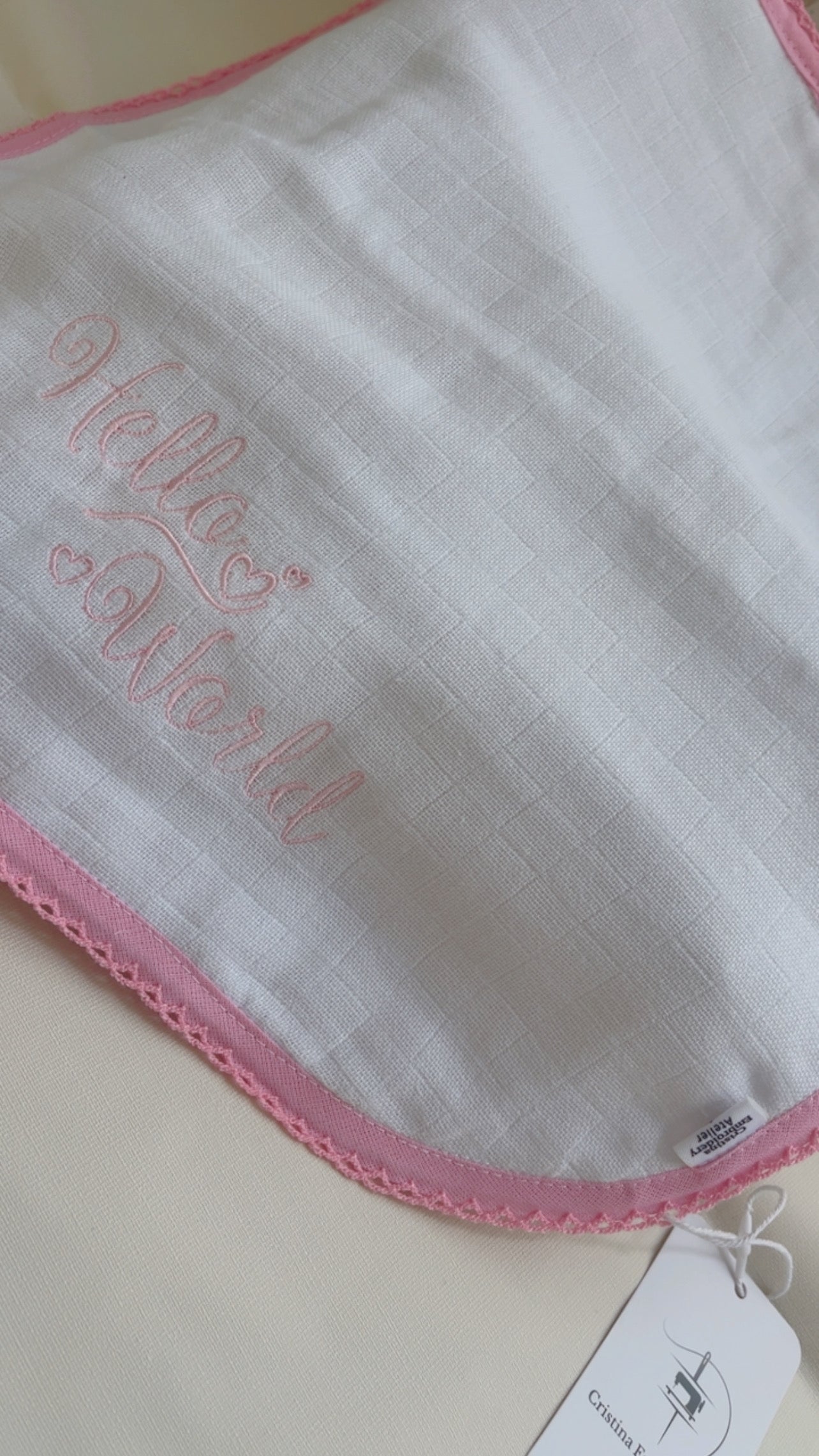 Newborn Baby Gift Box Girl  "Hello World"/ Pink