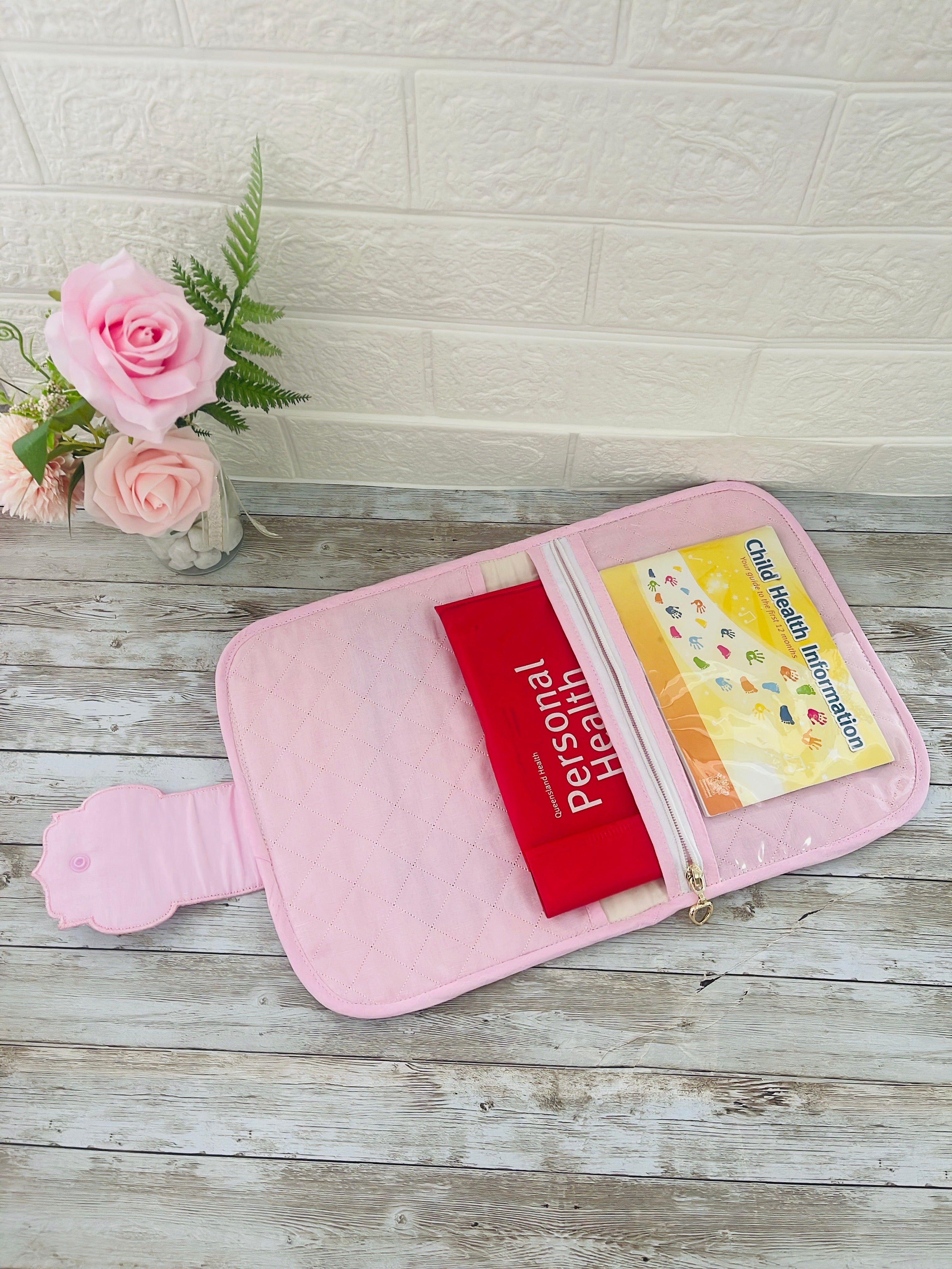 Gift Box Baby Girl Embroidery Classic - Sweet Little Girl in a Dress