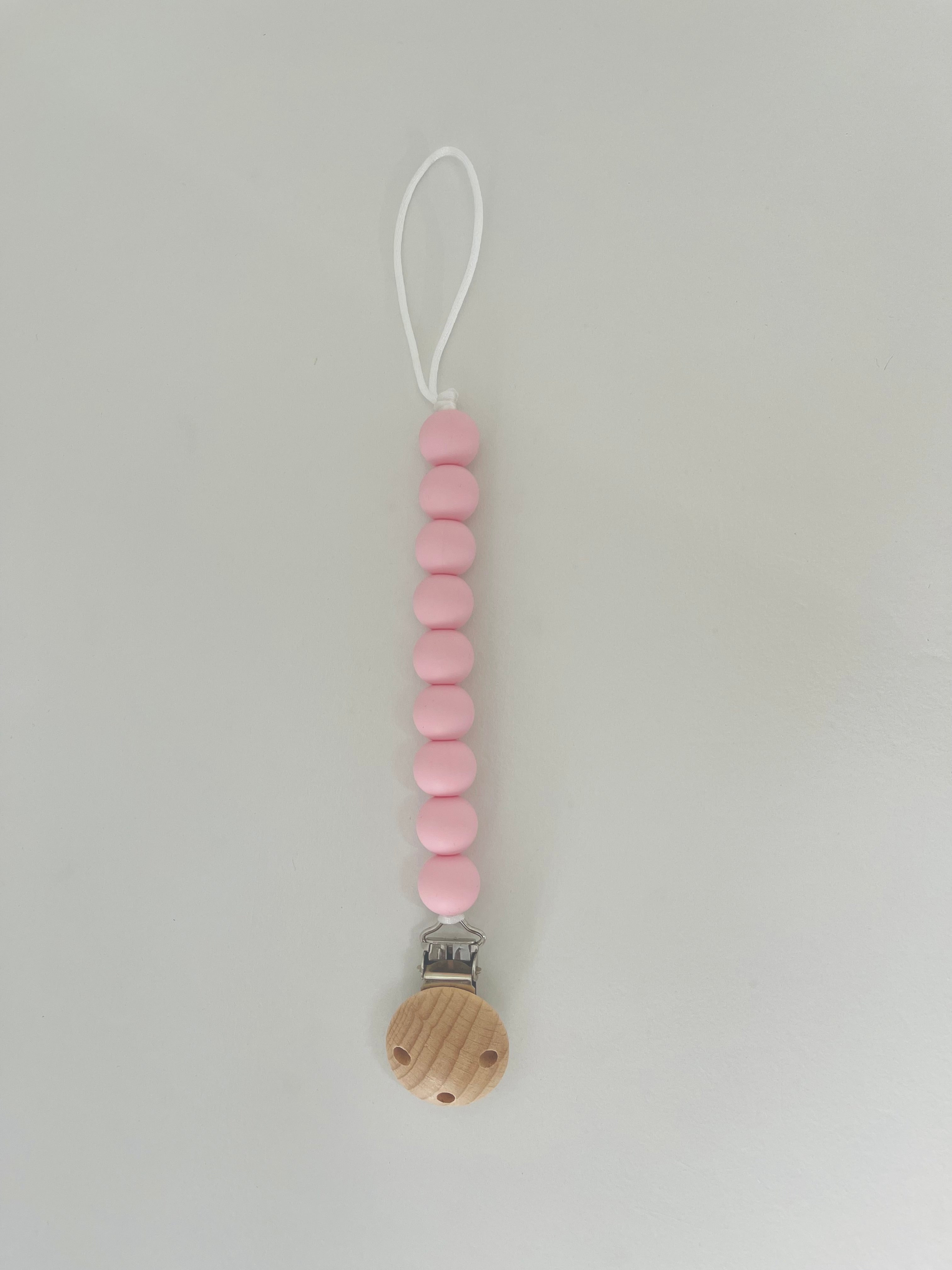 Silicone & Wood Pacifier Clip – Handmade in Australia