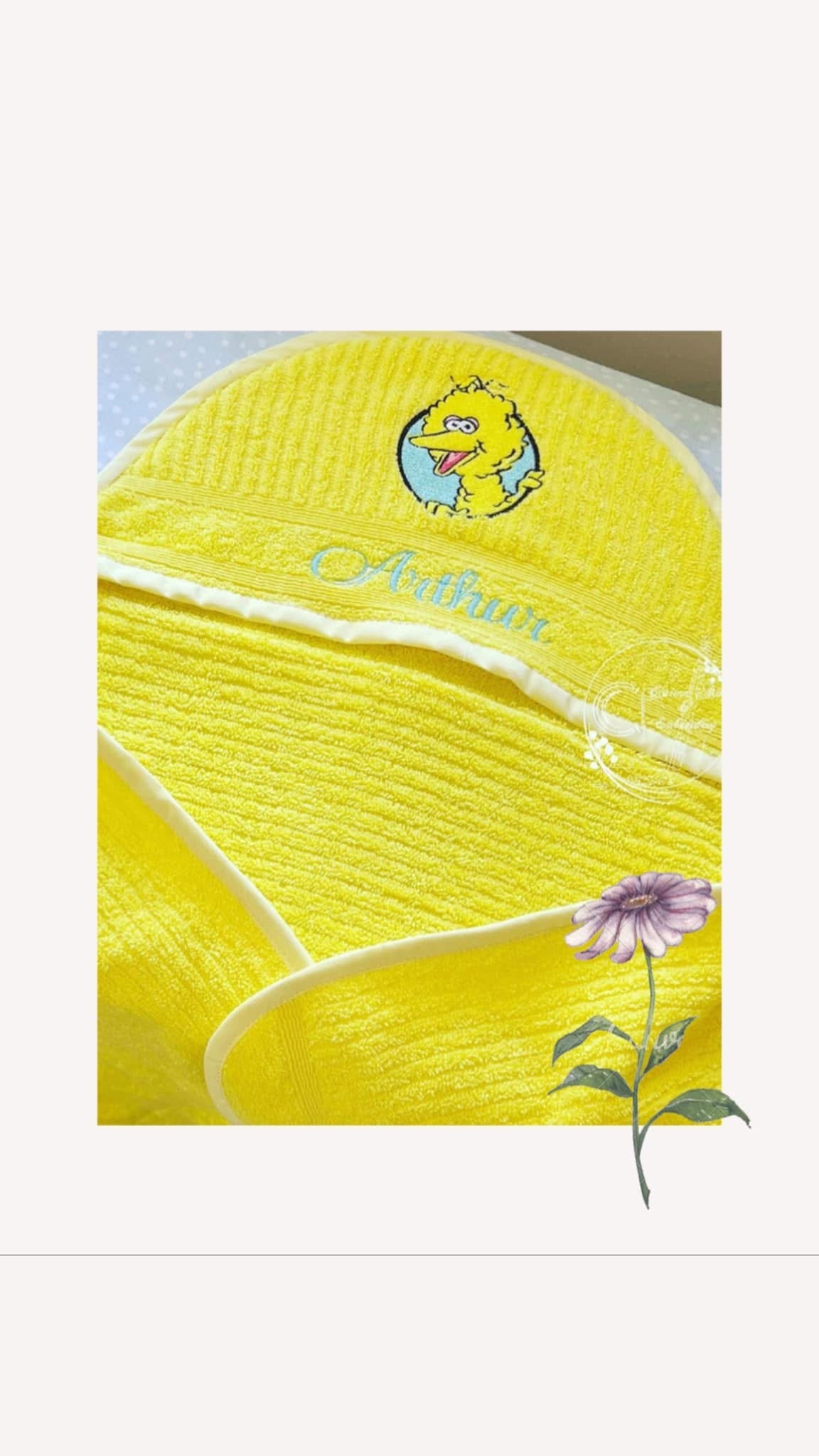 Baby Round Hooded Bath Towel