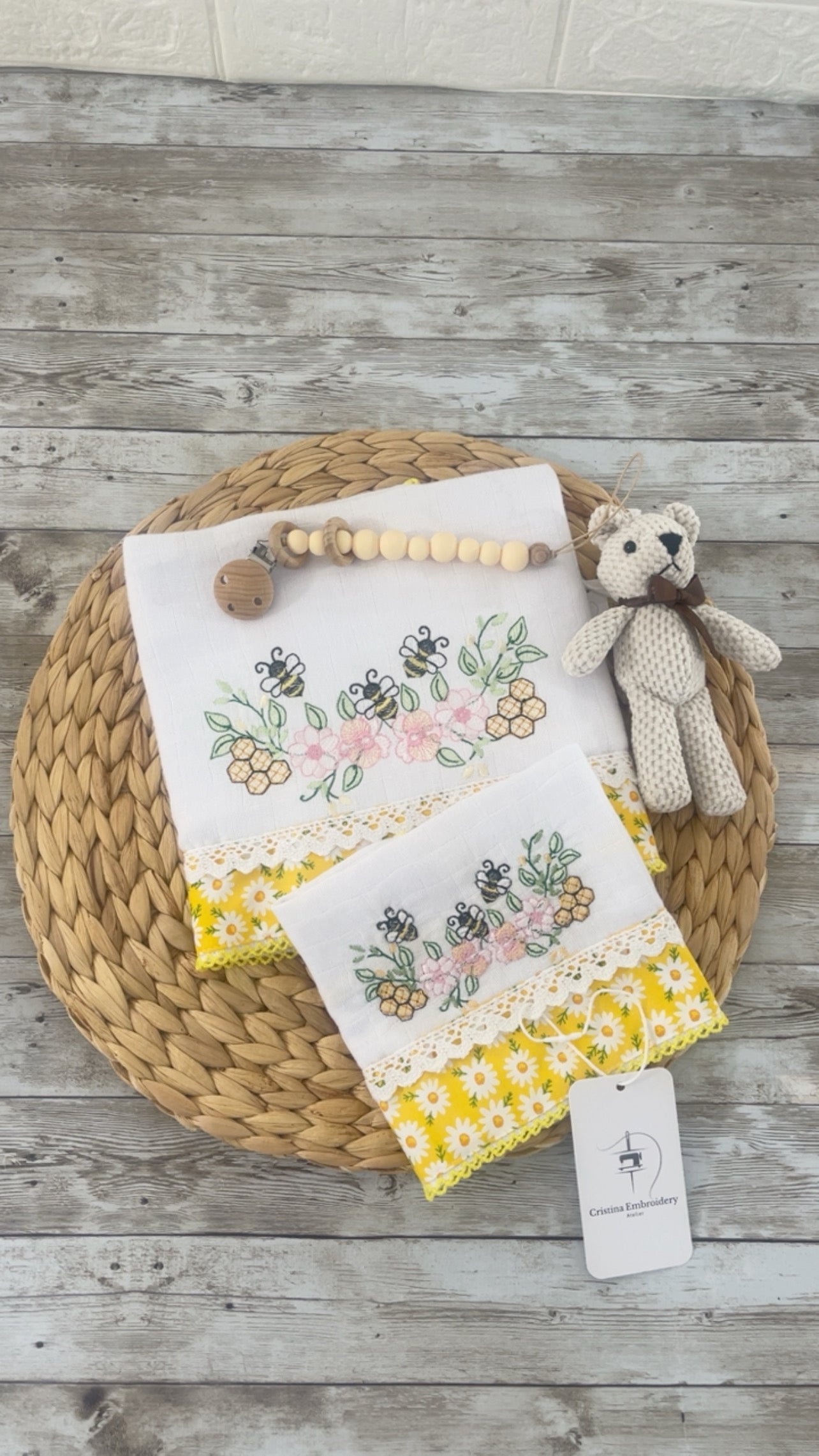 Shoulder Cloth Set - Burp Cloth 2 pcs