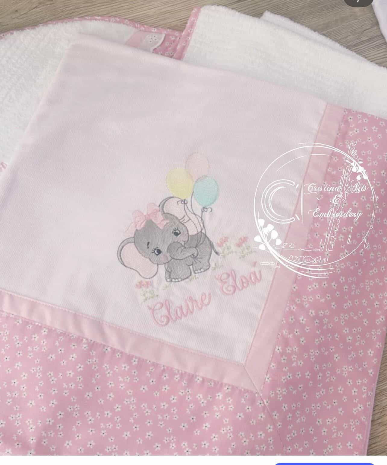 Flannel Baby Swaddle Blanket (Cueiro de Flanela)