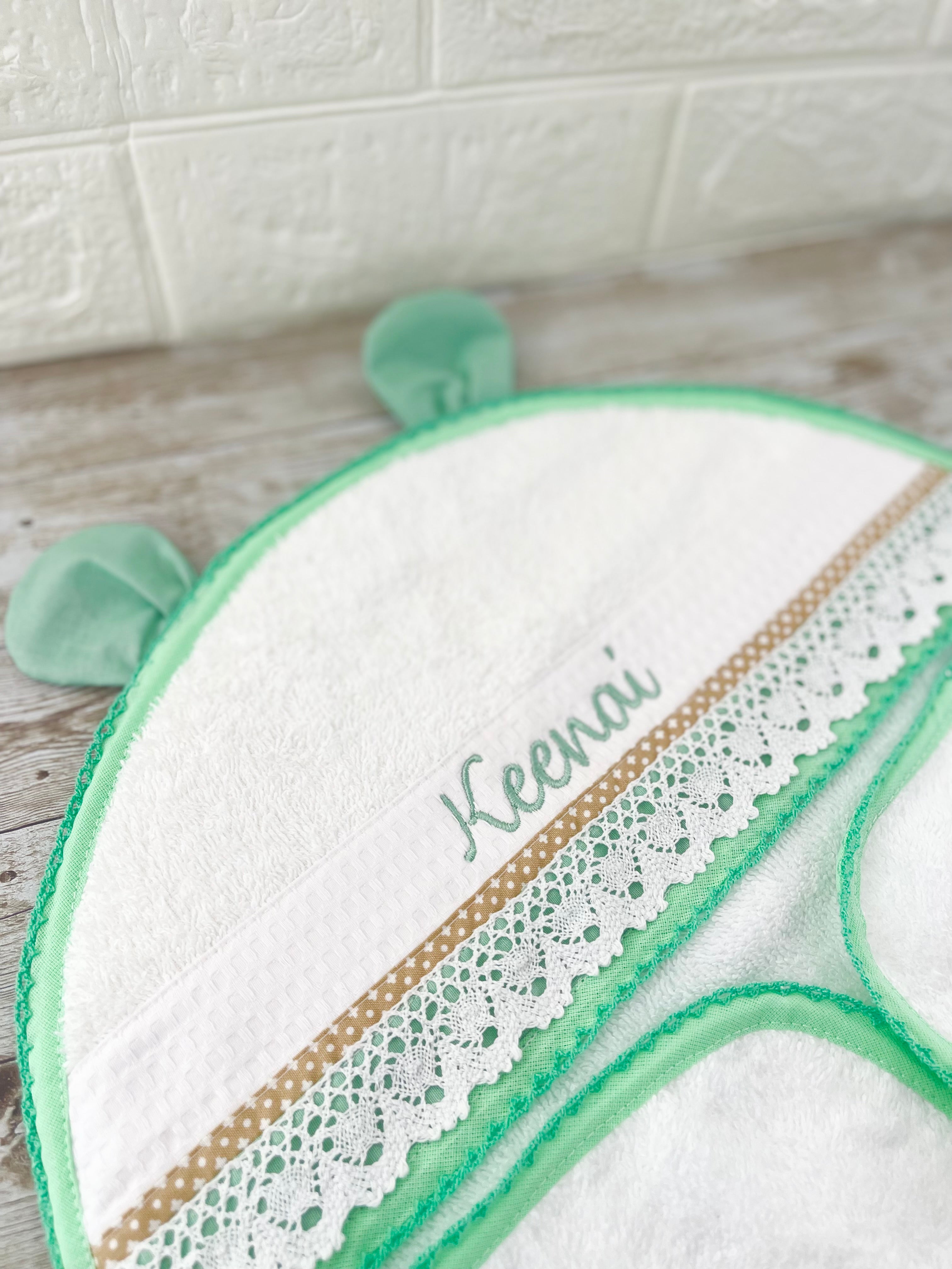 Baby Round Hooded Bath Towel