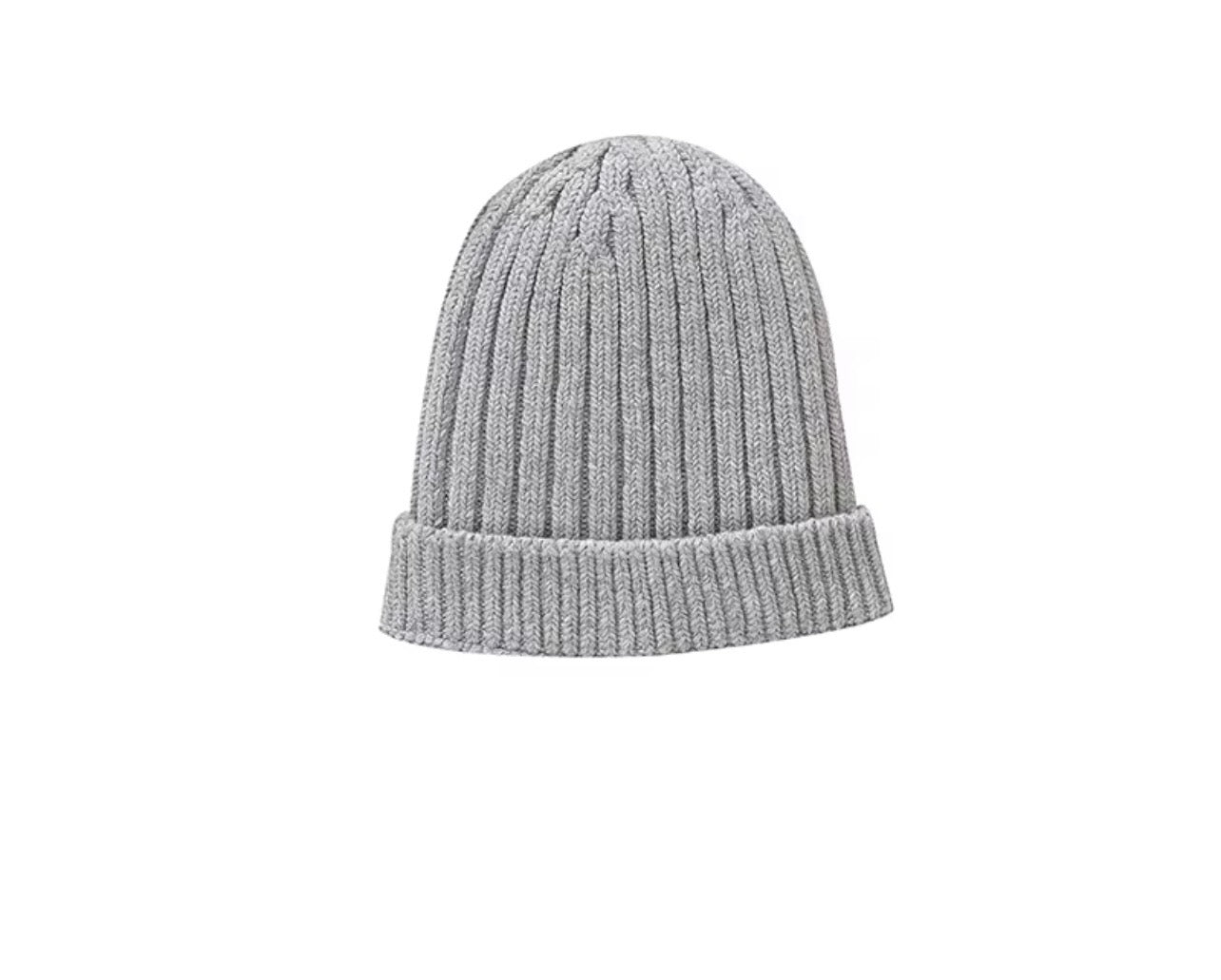 Baby Beanies Knitted with Pom Pom – Autumn & Winter ( Name Personalisation Available – Embroidered)