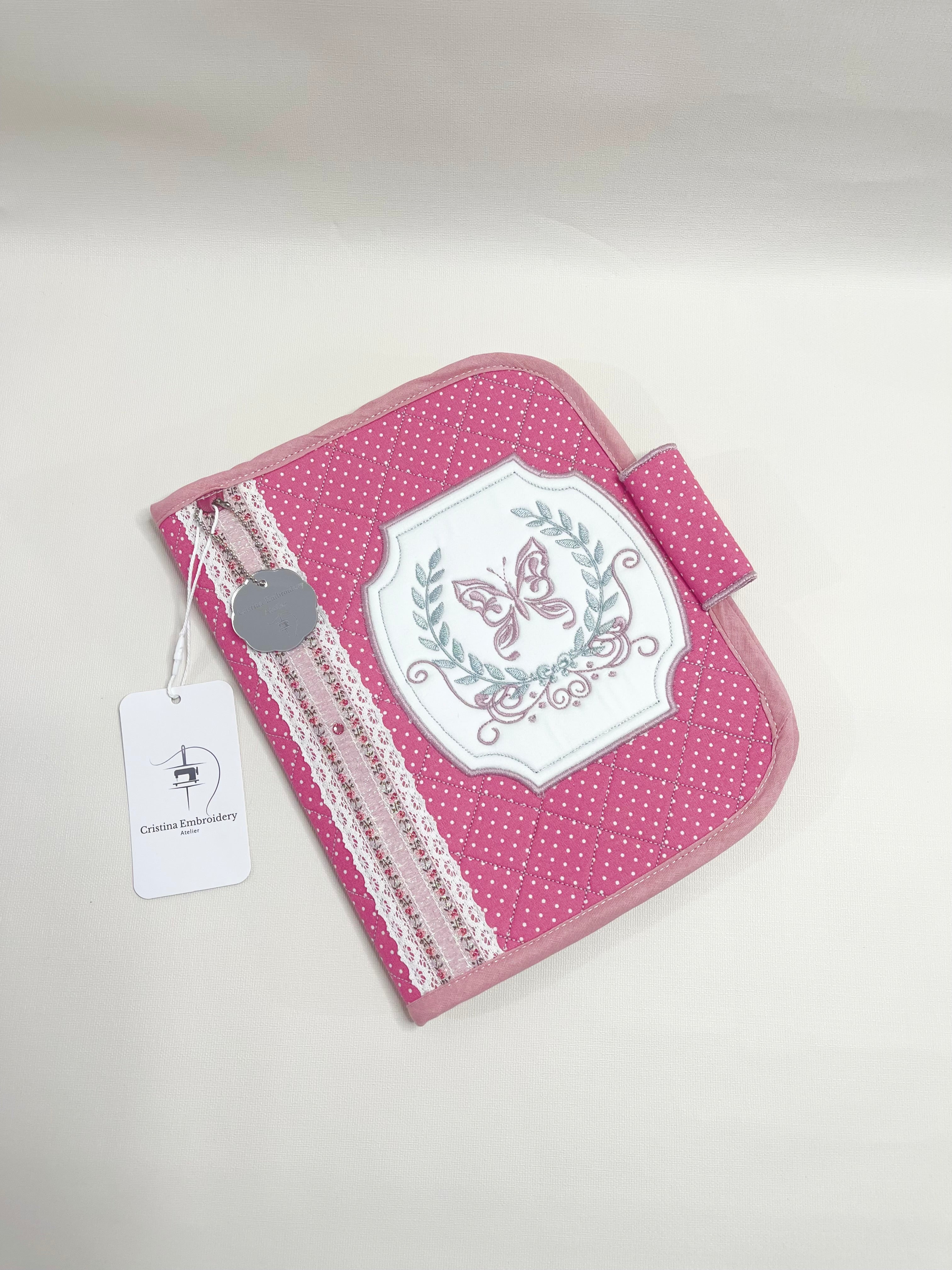 Rose - Luxury - Gift Box Baby Girl / Delicate Butterfly 6 pcs