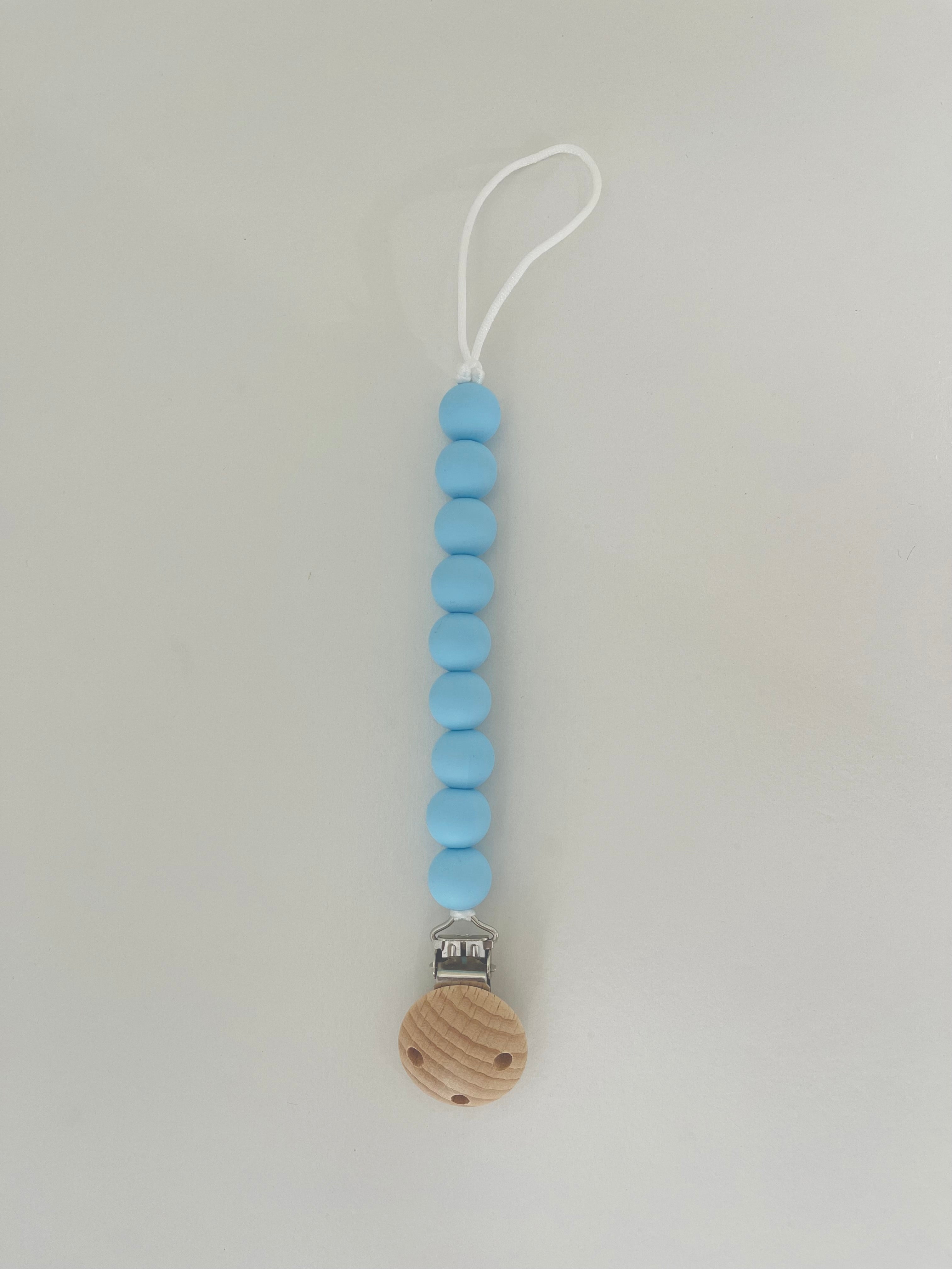 Silicone & Wood Pacifier Clip – Handmade in Australia