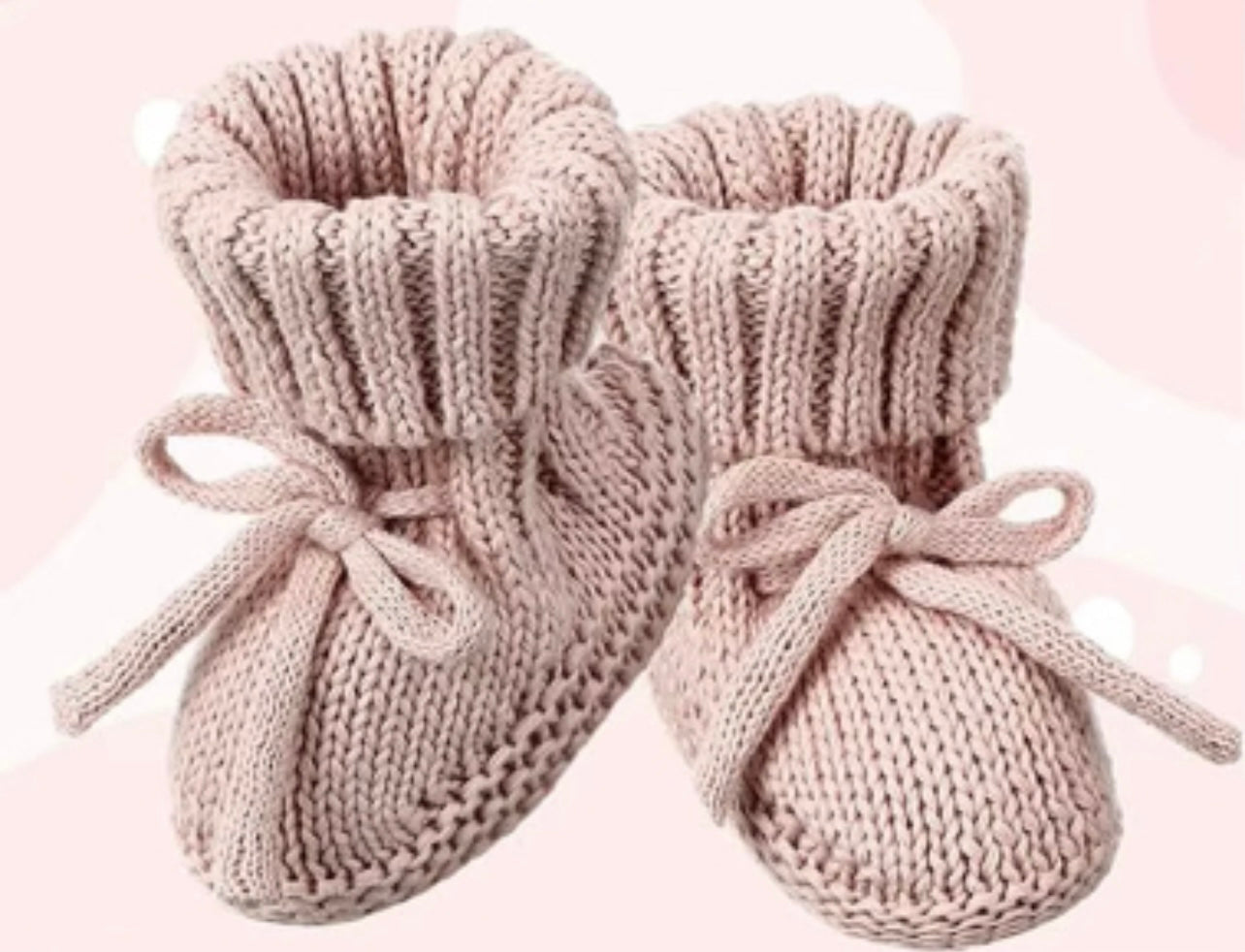 Knitted Booties – Handmade Baby Shoes