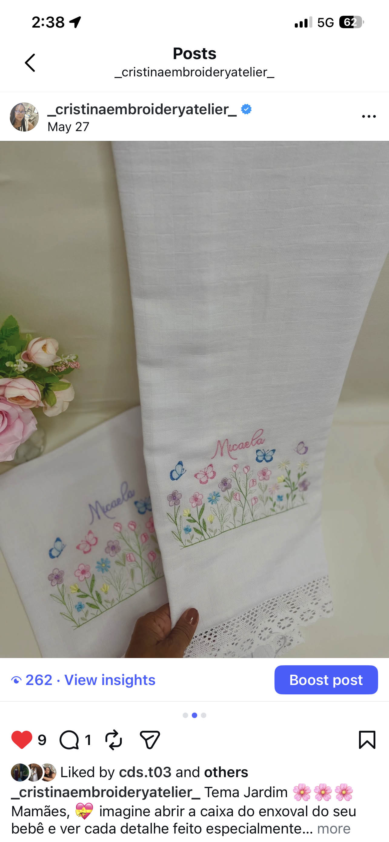 Fralda de Ombro Personalizada para Bebê 40cmx80cm