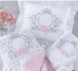 Baby - Embroidery Set - Blanket Pillow, Cover Shoulder Rosé