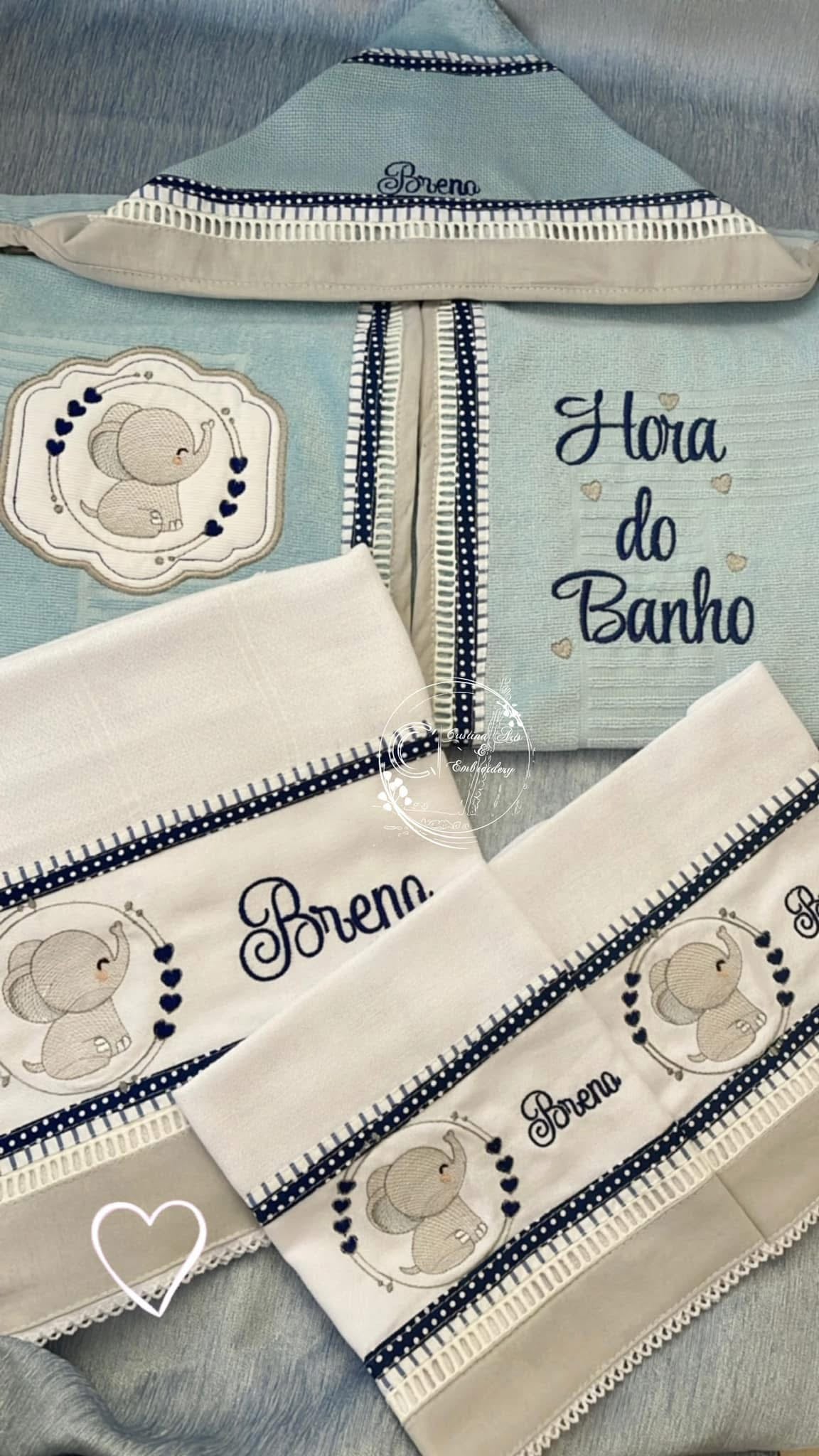 Gift Embroidery Baby Custom 5 item (Only by Order)