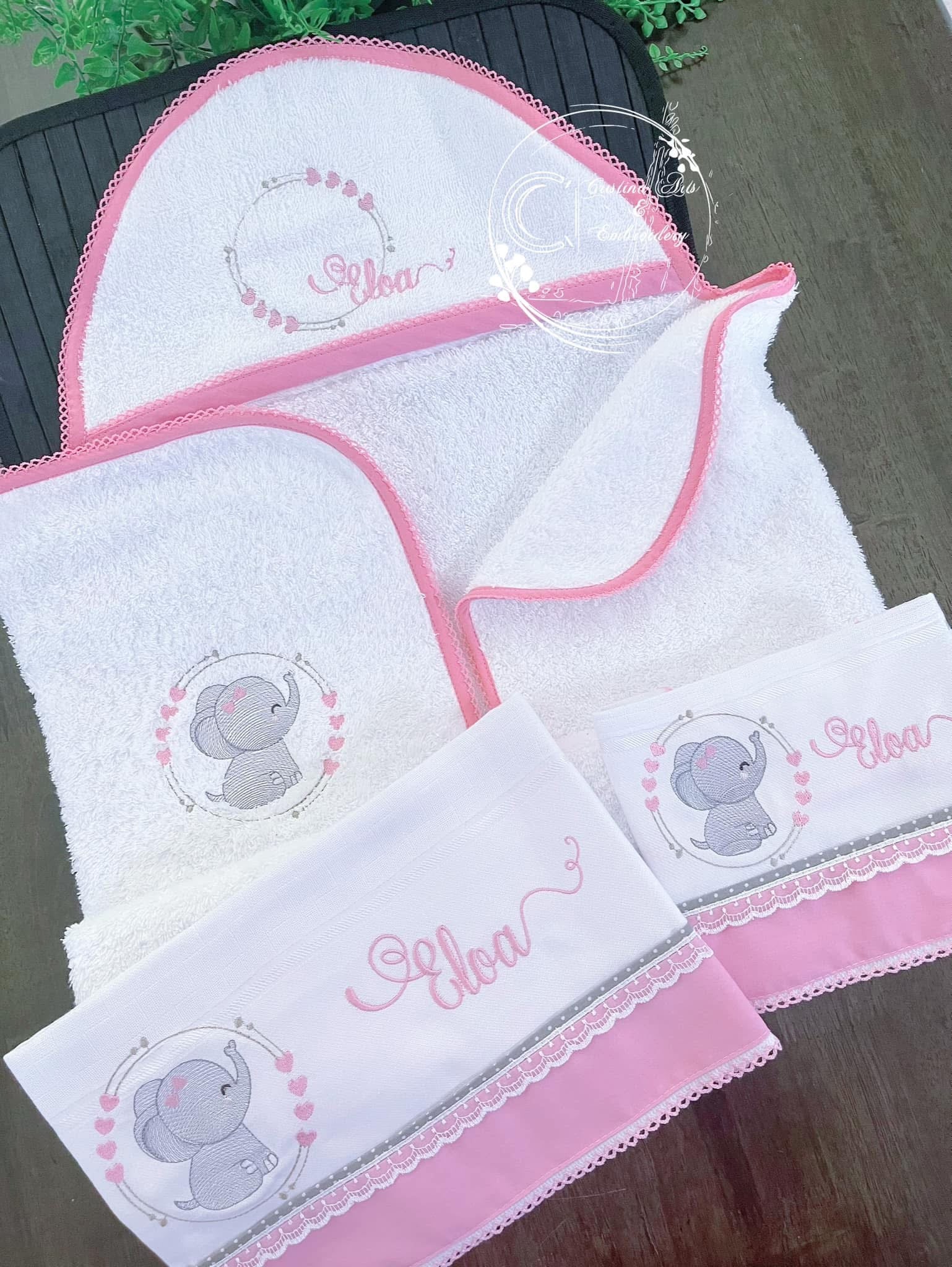 Gift Embroidery Baby Custom 5 item (Only by Order)