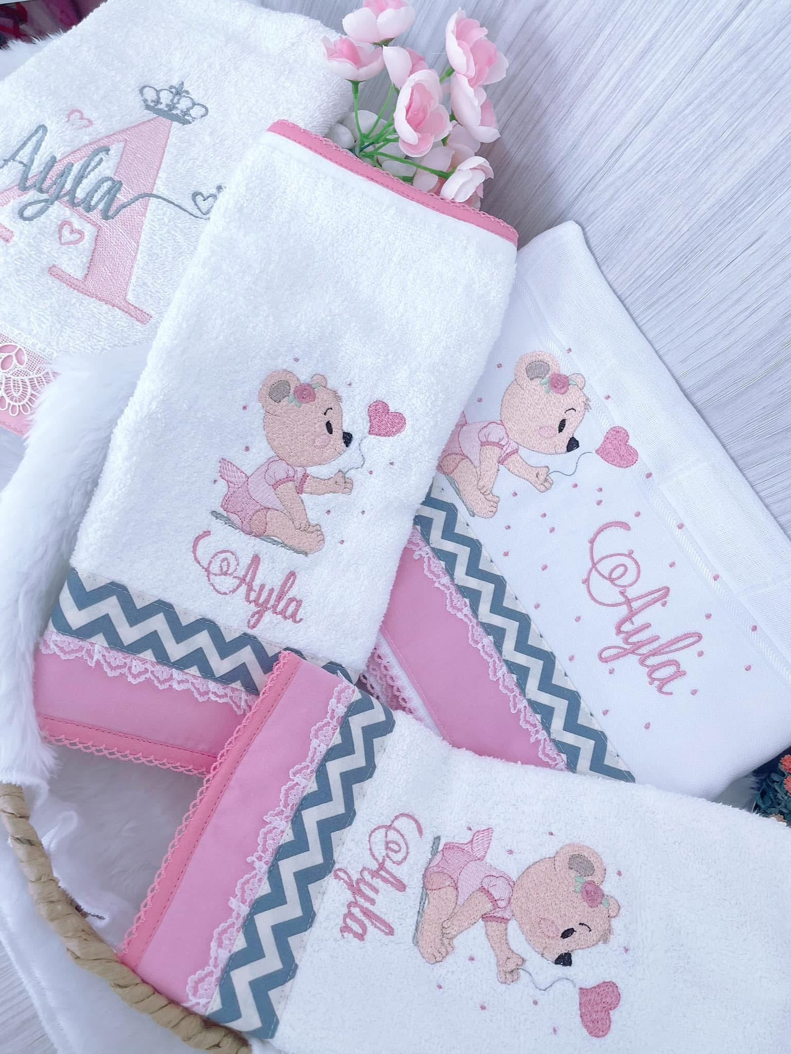 Gift Embroidery Baby Custom 5 item (Only by Order)