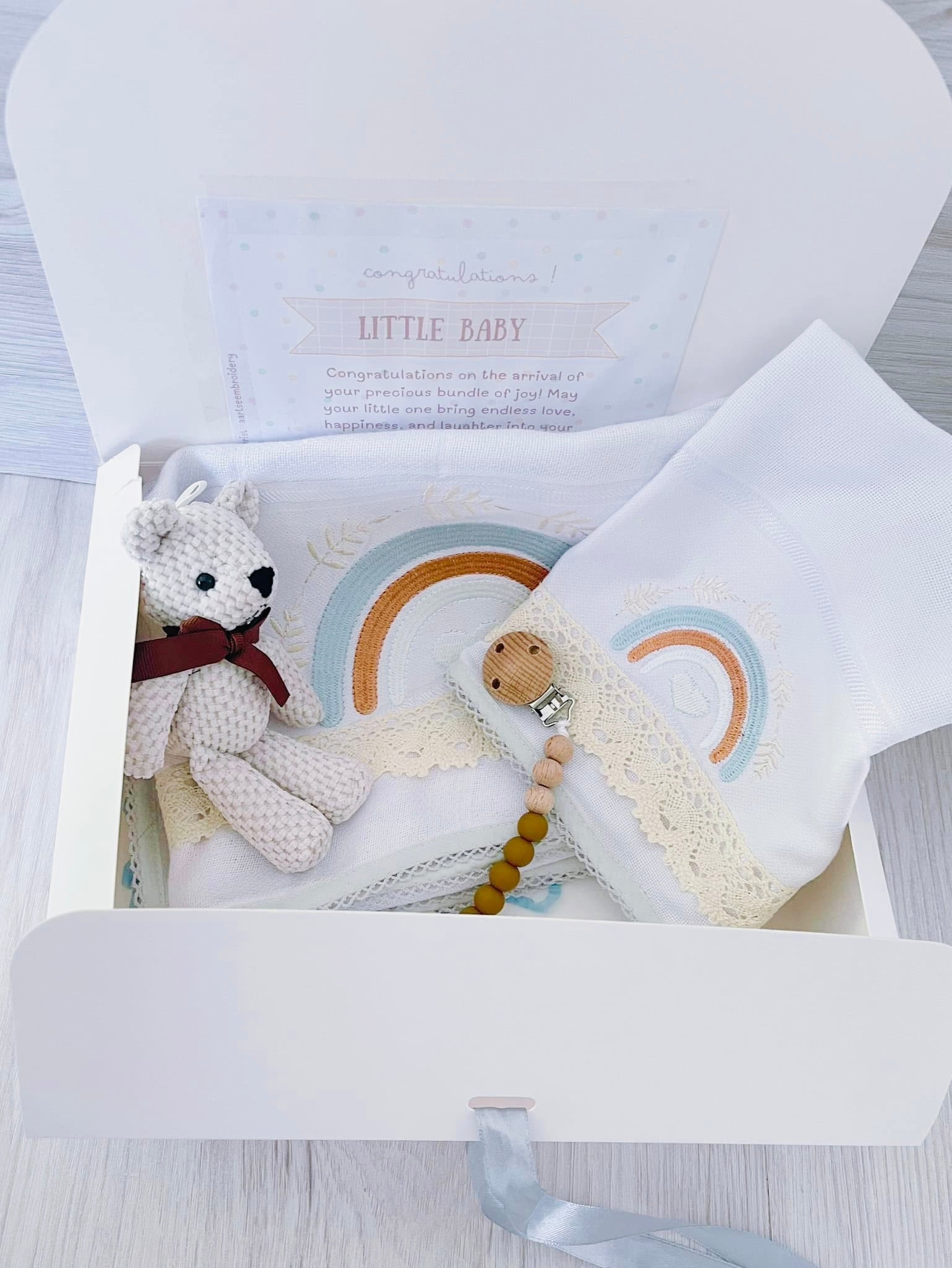 Baby Girl - Gift Box Embroidery Desing - Order Now ( Contact Us)